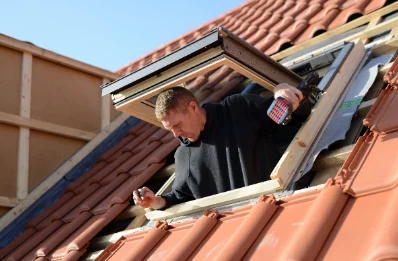 Pose de fenêtres de toit Velux à Burcin